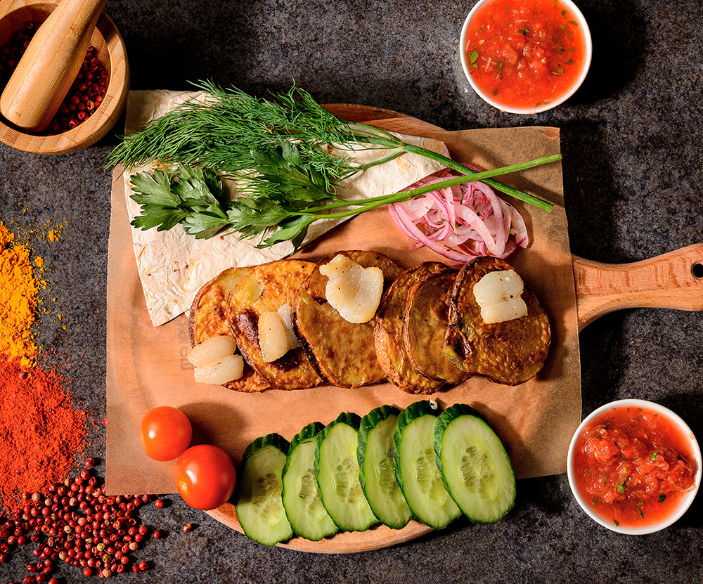 Картофель с курдюком (200г.)
