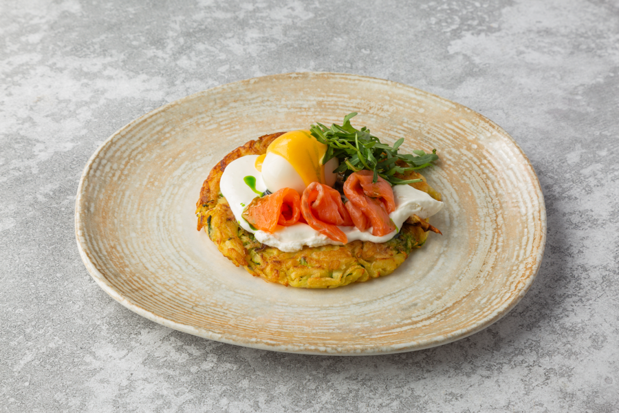 Драник с форелью