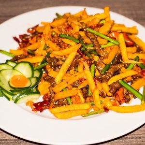 №309 Говядина с картошкой фри