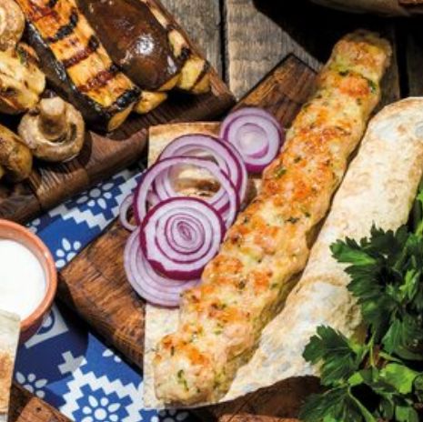 Кебаб из курицы с сыром