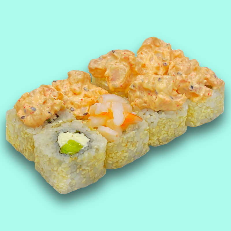 Ролл Нежный спайси с креветкой (8 шт)