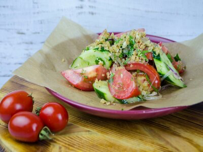 Салат овощной по-грузински