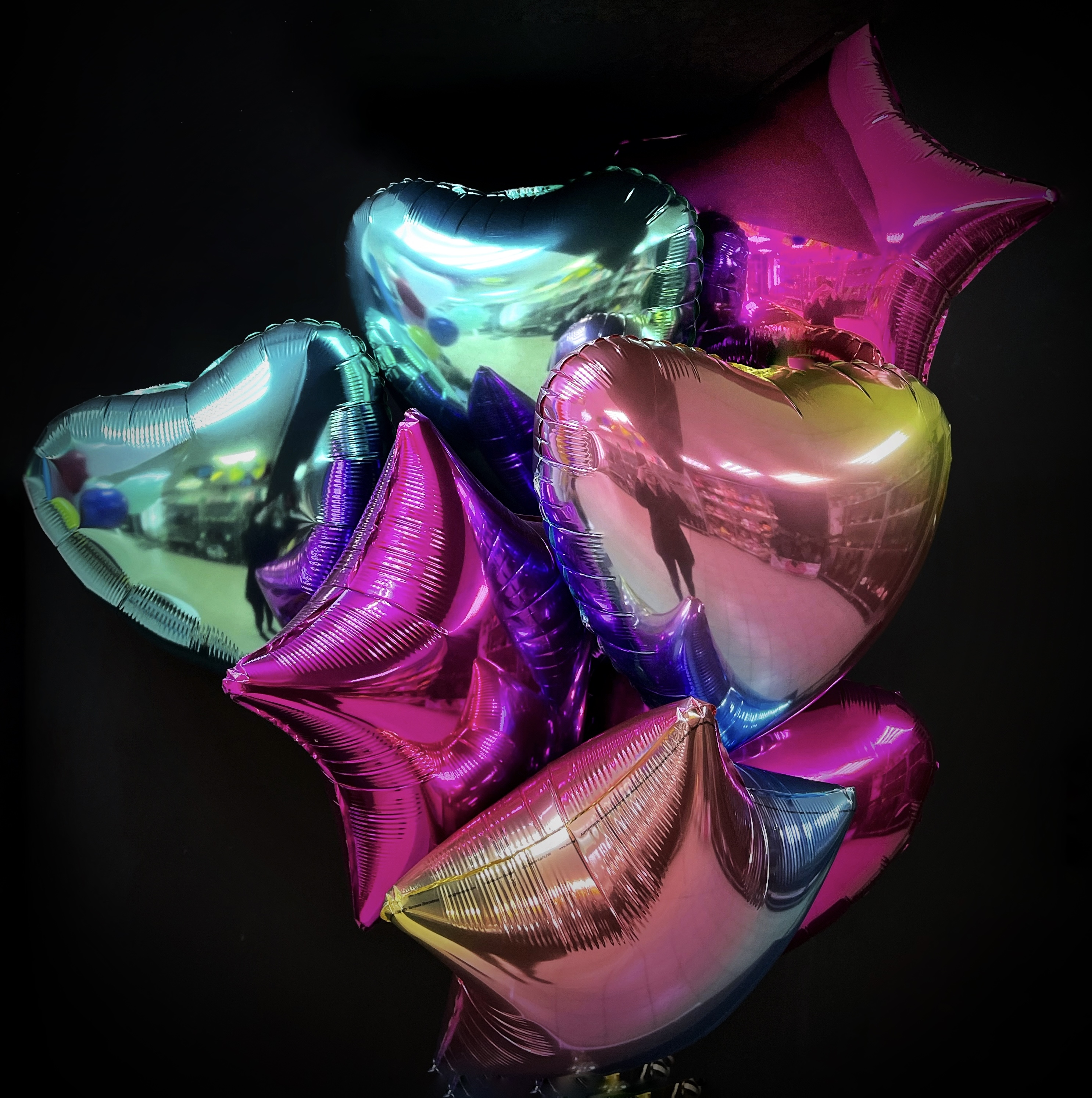 Шар фольгированный с гелием 1 шт.