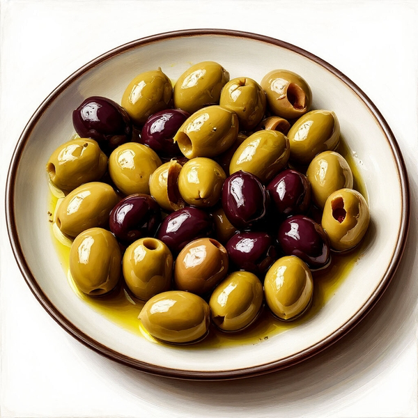Маслины и оливки