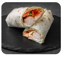 Фирменный хот-дог в лаваше курица