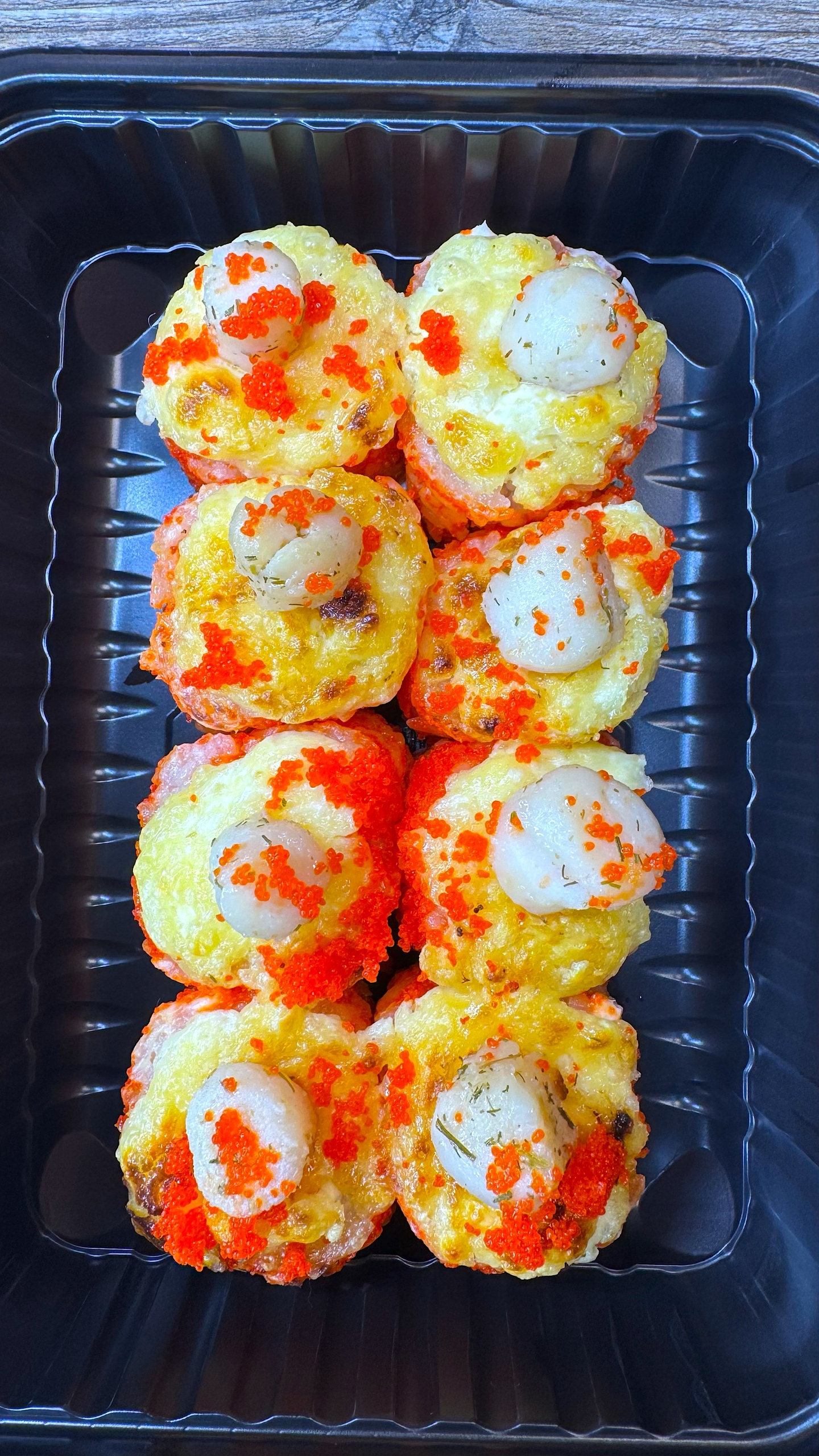 С морским гребешком