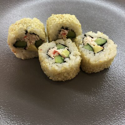 Ролл Калифорния в кунжуте 4 шт