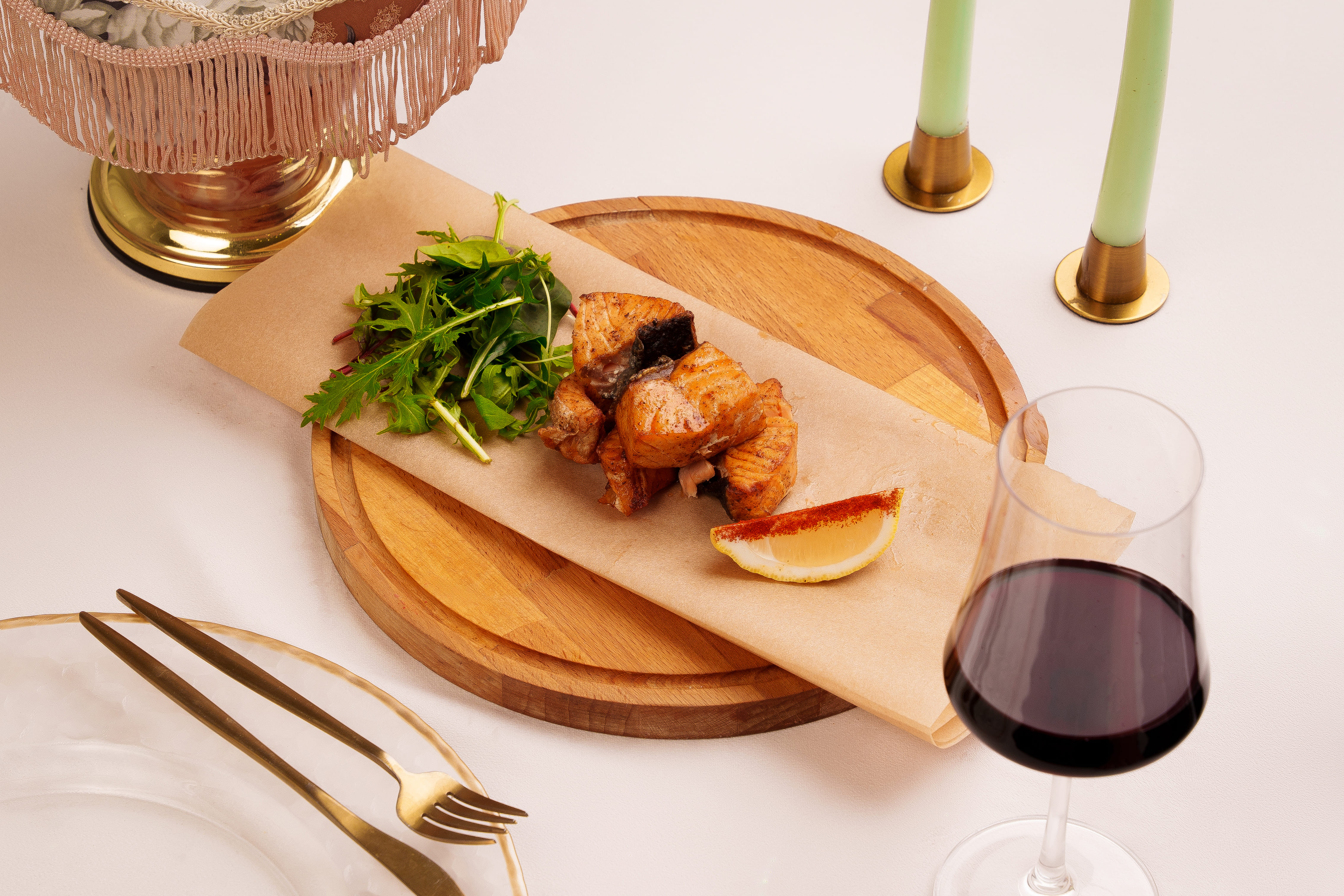 Шашлык из семги