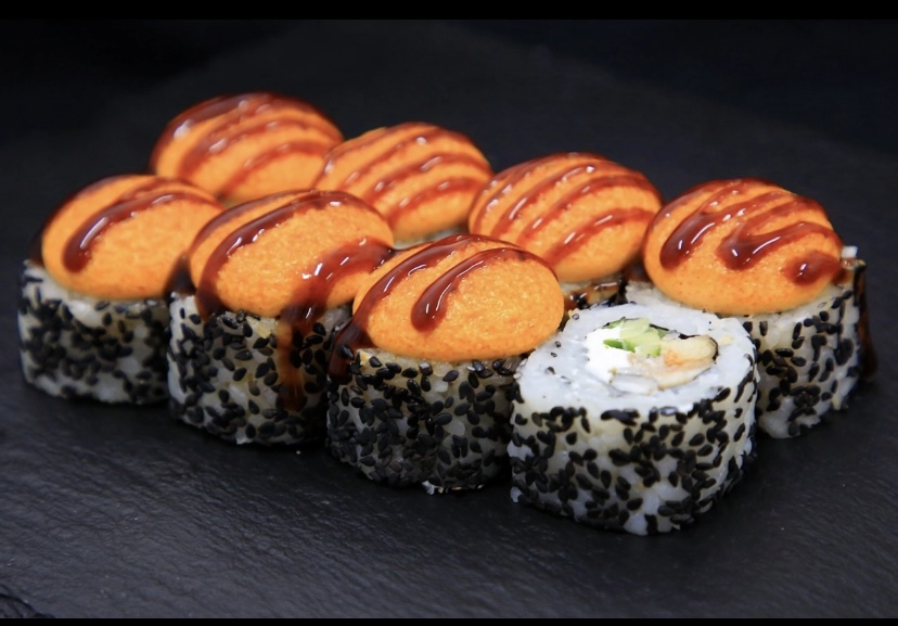 Запечённый с угрём 