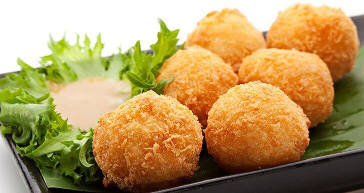 Рисовые шарики с креветкой