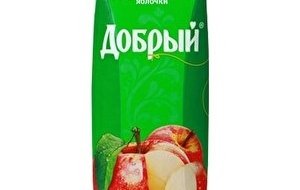 Сок «Добрый» Яблочный 1 л.