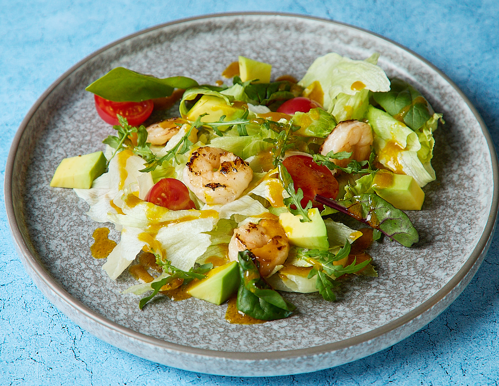 Креветки с авокадо