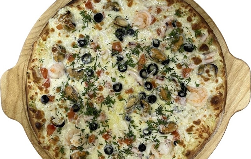 С морепродуктами 35 см