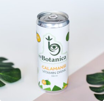 Лимонад Botanica натуральный без сахара с соком фруктов Каламанси