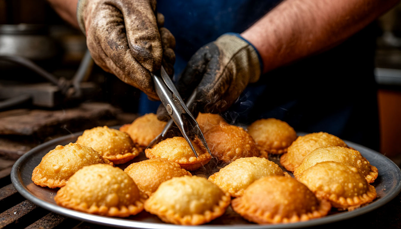 Мини чебуреки