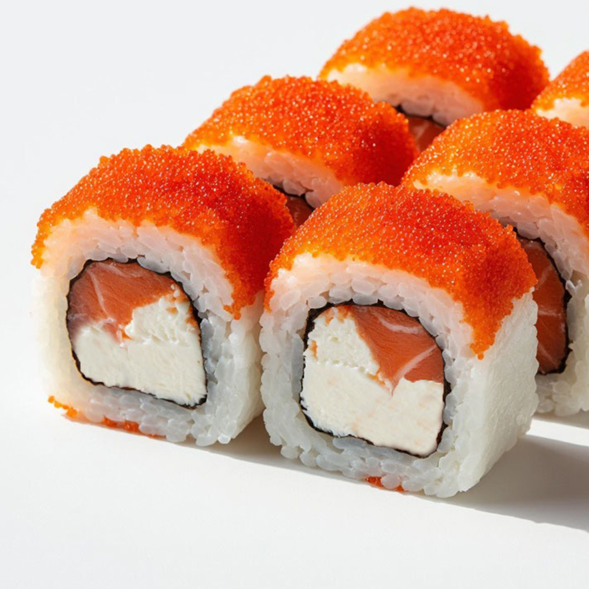 Роллы "Лосось, Краб и Чиз"