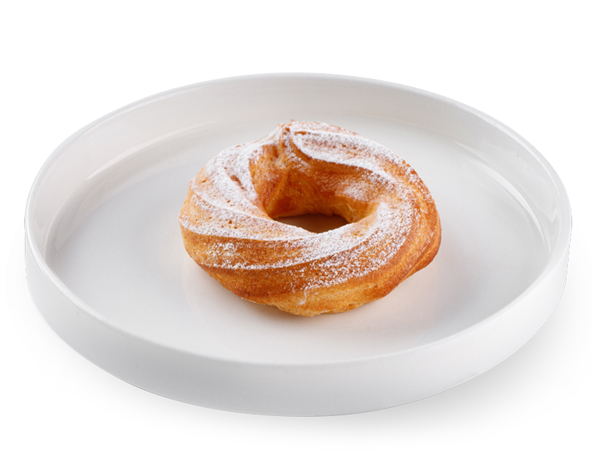 Кольцо заварное с белковым  кремом