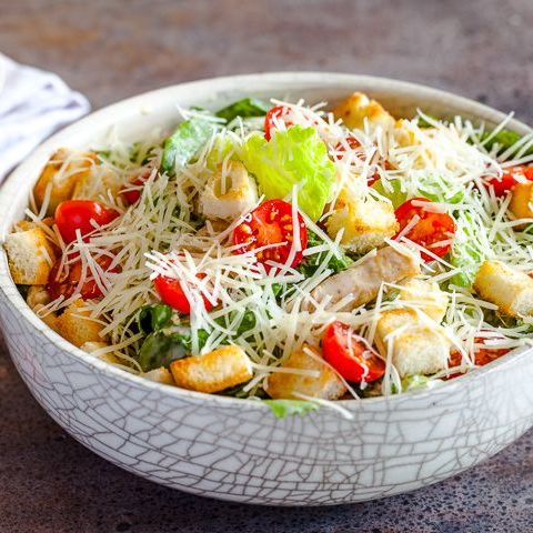 Цезарь с курицей
