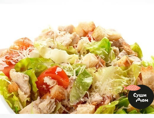 Цезарь с овощами