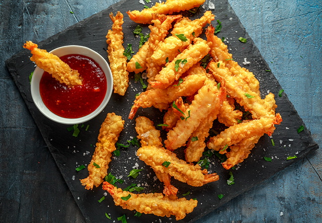 Креветки темпура « 10 штук»