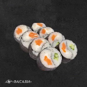 Инь-янь с лососем