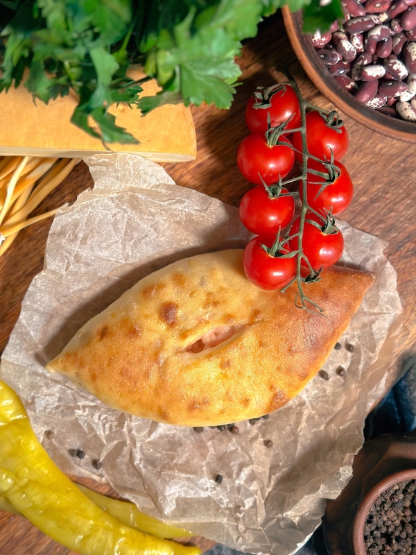 МИНИ лодочка с ветчиной и сыром