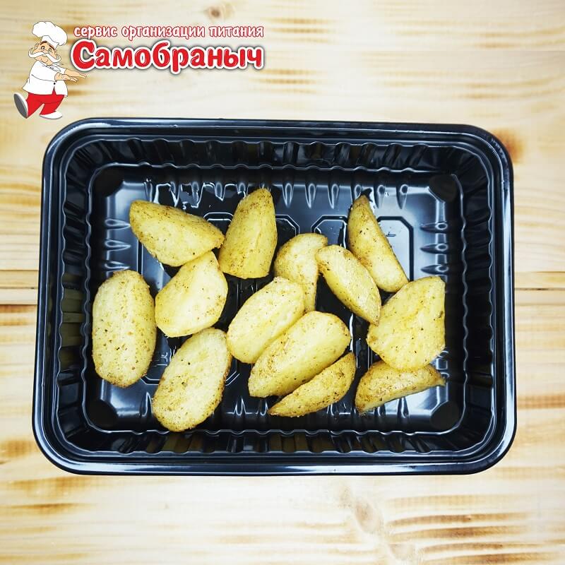 Картофель по-деревенски 100гр.