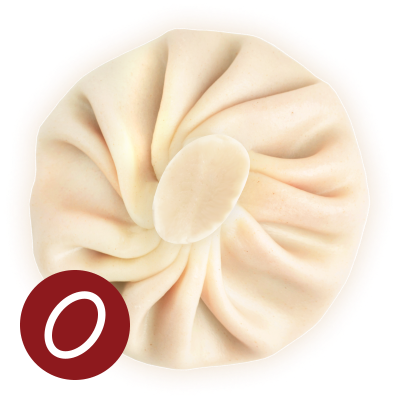 Хинкали с вишней и творогом