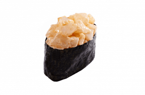 Острые суши с кальмаром