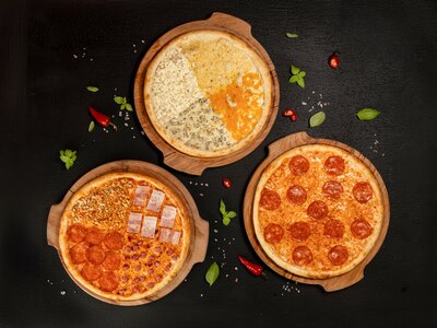Комбо из трех пицц