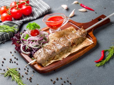 Шашлык кусковой из говядины