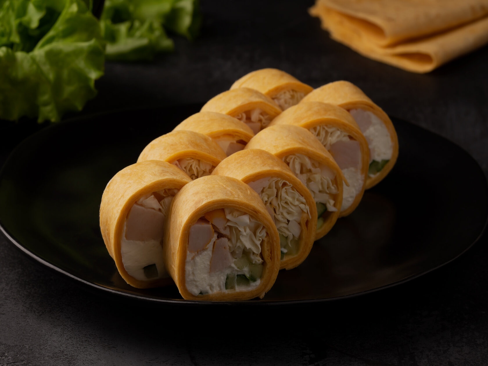 Тортилья с курицей