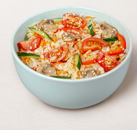 Wok вегетарианский с рисом M