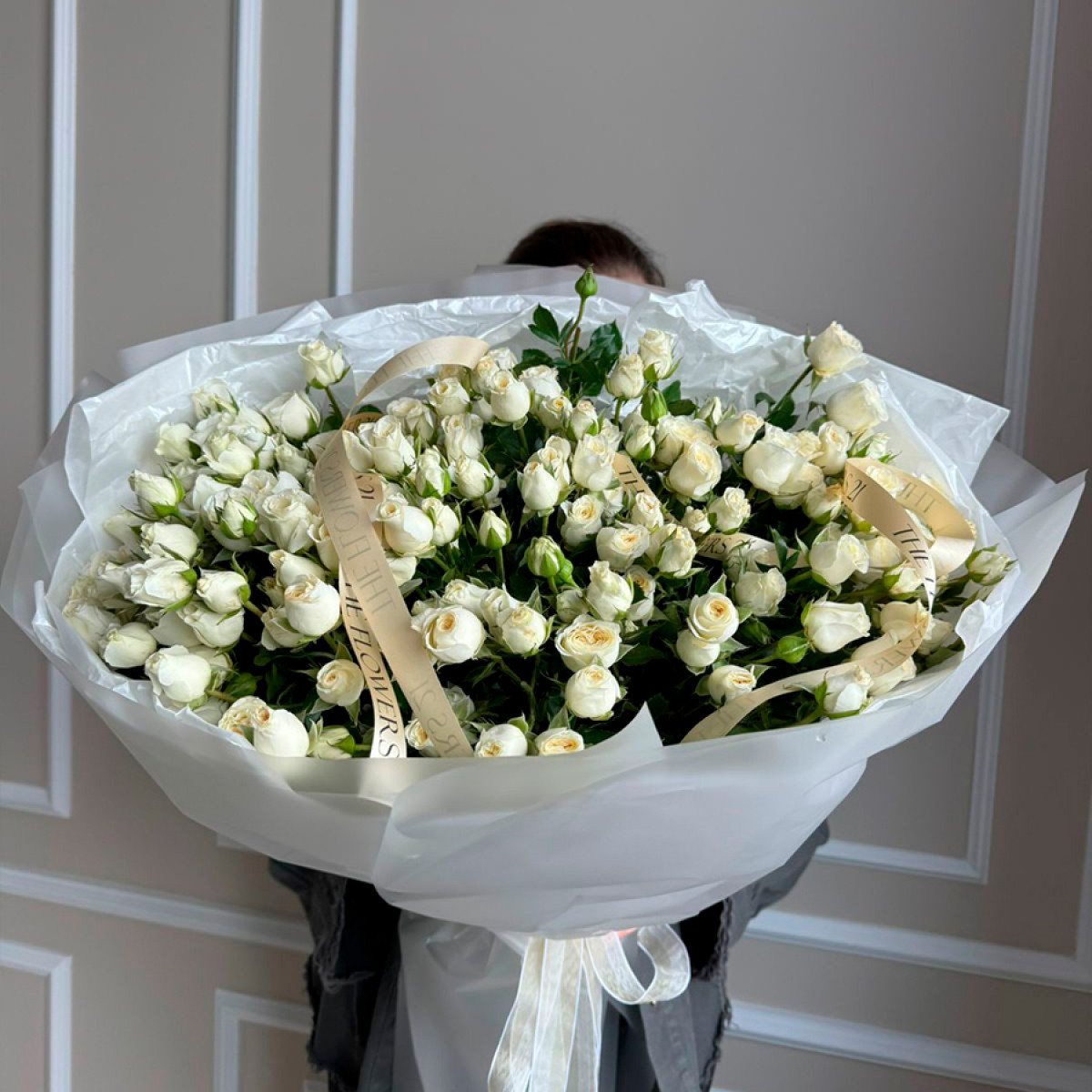 Букет из кустовых роз по акции (предзаказ)