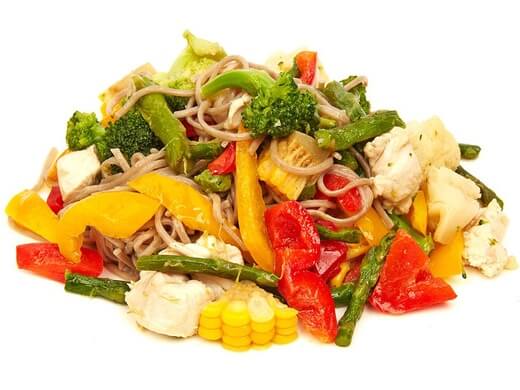 WOK с овощами