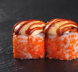 Запеченная креветка в спайси соусе (8 шт.)