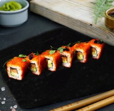 Калифорния с лососем