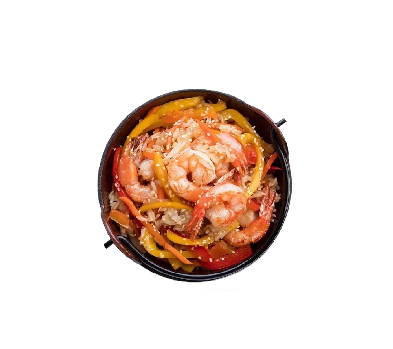 Тяхан с креветкой