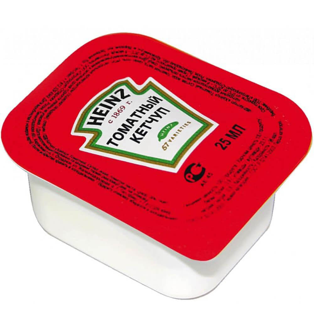 Кетчуп Heinz Томатный 25 гр.