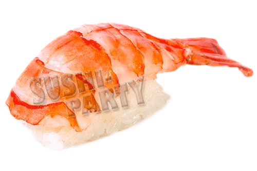 Суши с тигровой креветкой