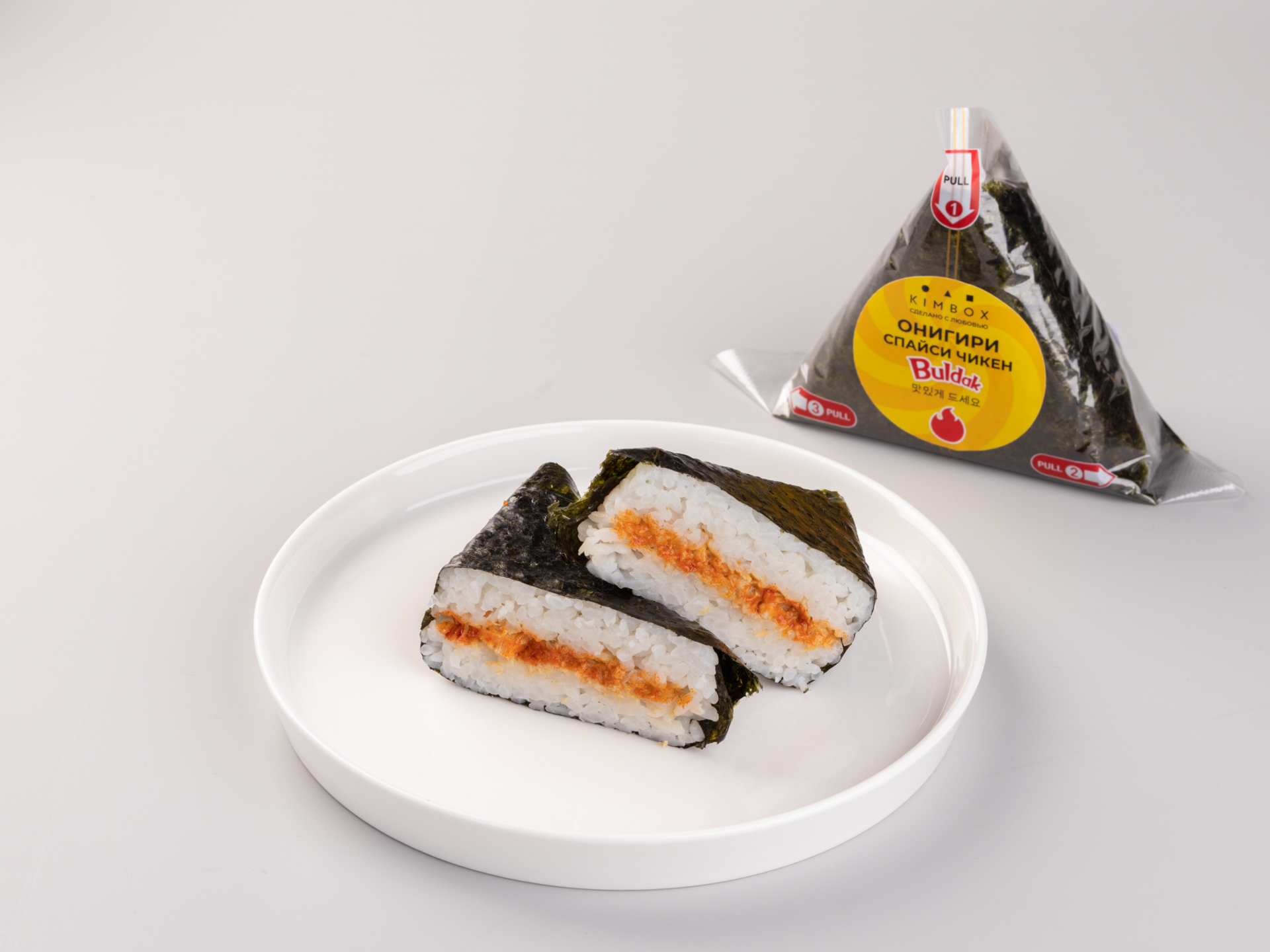 Онигири спайси чикен Buldak