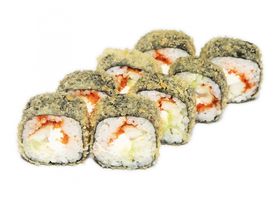 Горячий с крабом и курицей