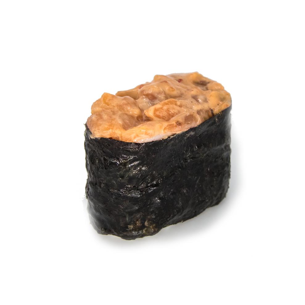 Гункан спайси с лососем