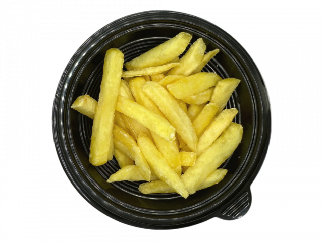 Картофель фри с белым соусом