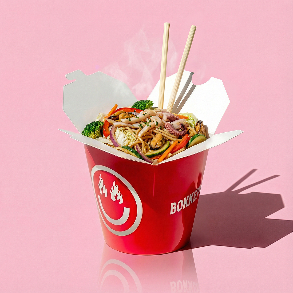 Вок морепродукты перечный