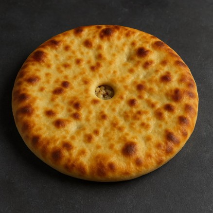 Осетинский пирог с мясом и халапеньо 24 см