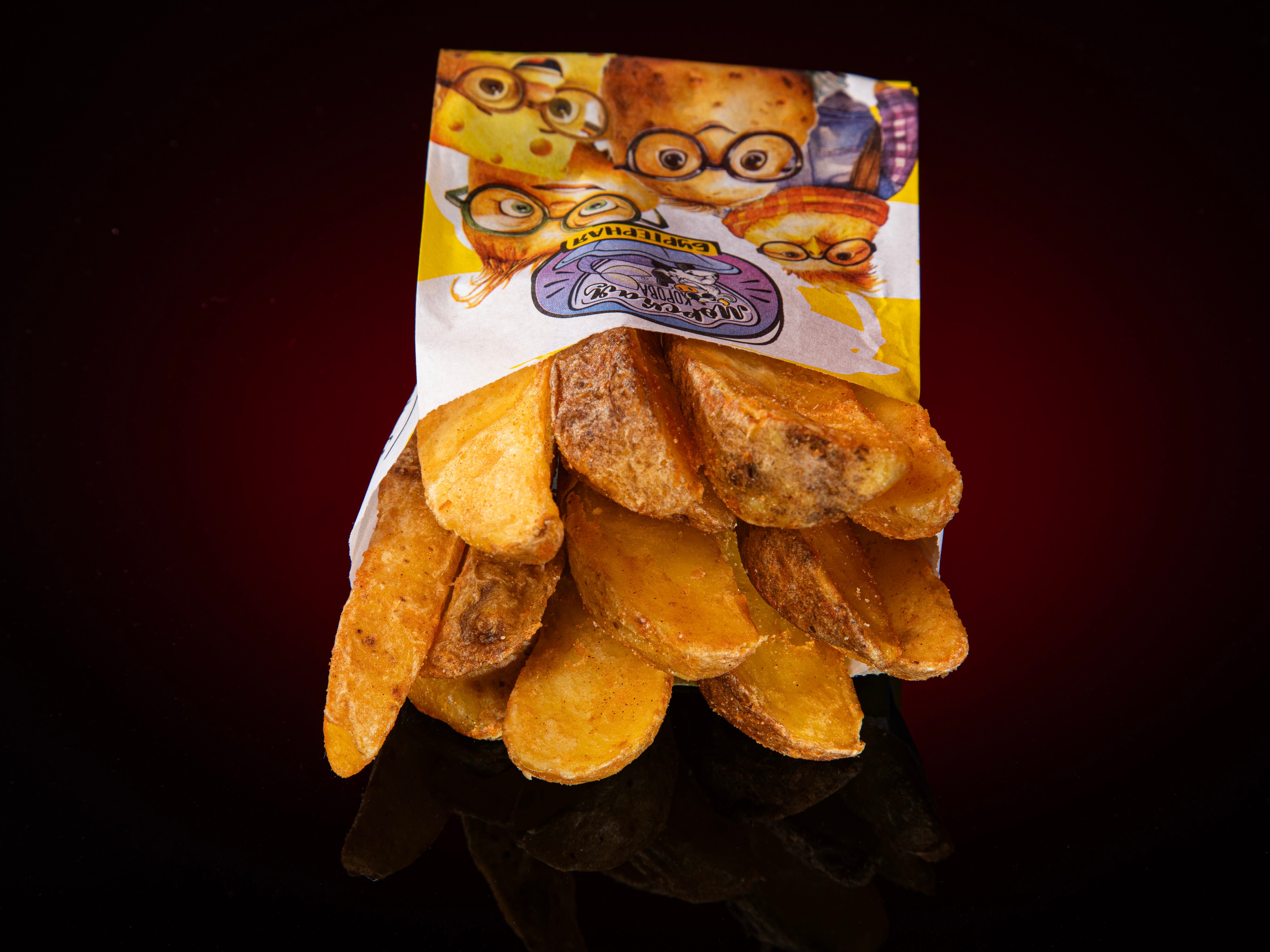 Картофель дольки