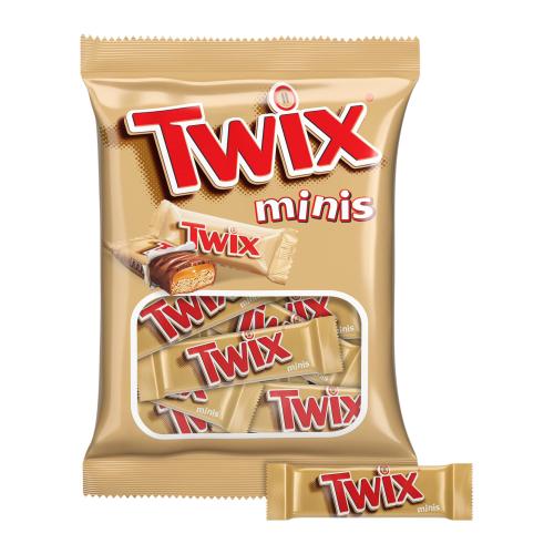 Конфеты шоколадные Twix Minis 184г