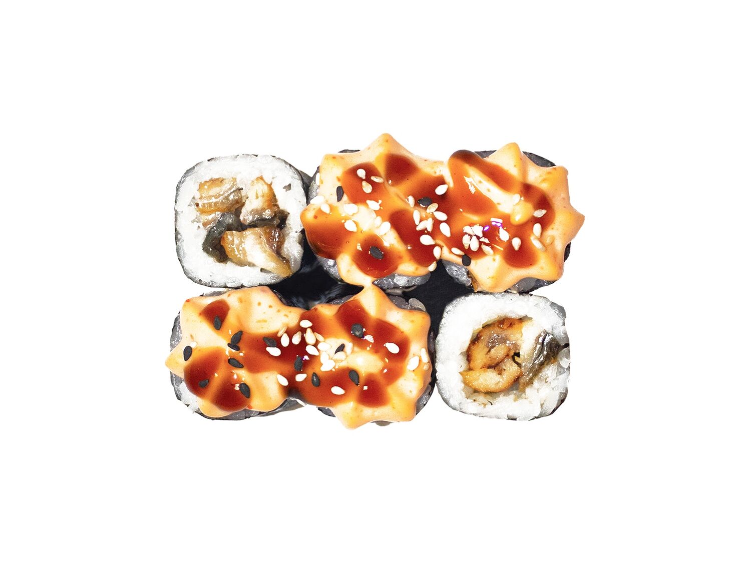 Маки запеченный Спайси с угрём