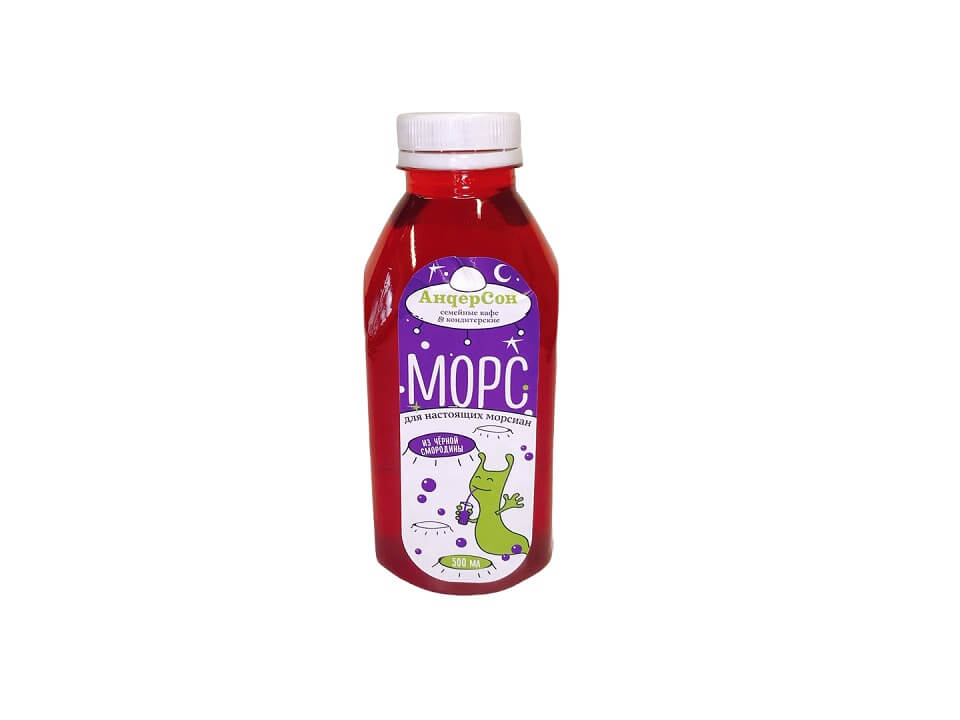 Морс из черной смородины 500 мл